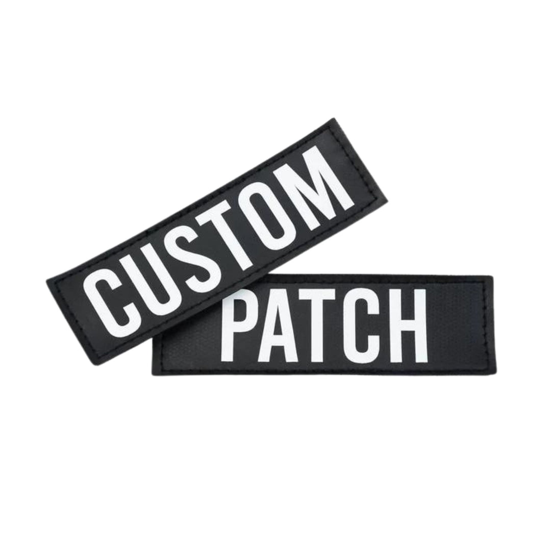 Custom Name Patch - Dog’s Name - Fits Harness Only (Set of 2)