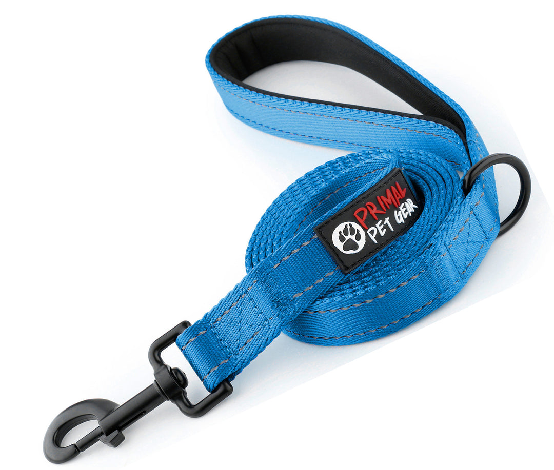 Dog Leash - Extra Heavy Duty - Thick 2.8mm Nylon - 1.8m or 2.4m Long