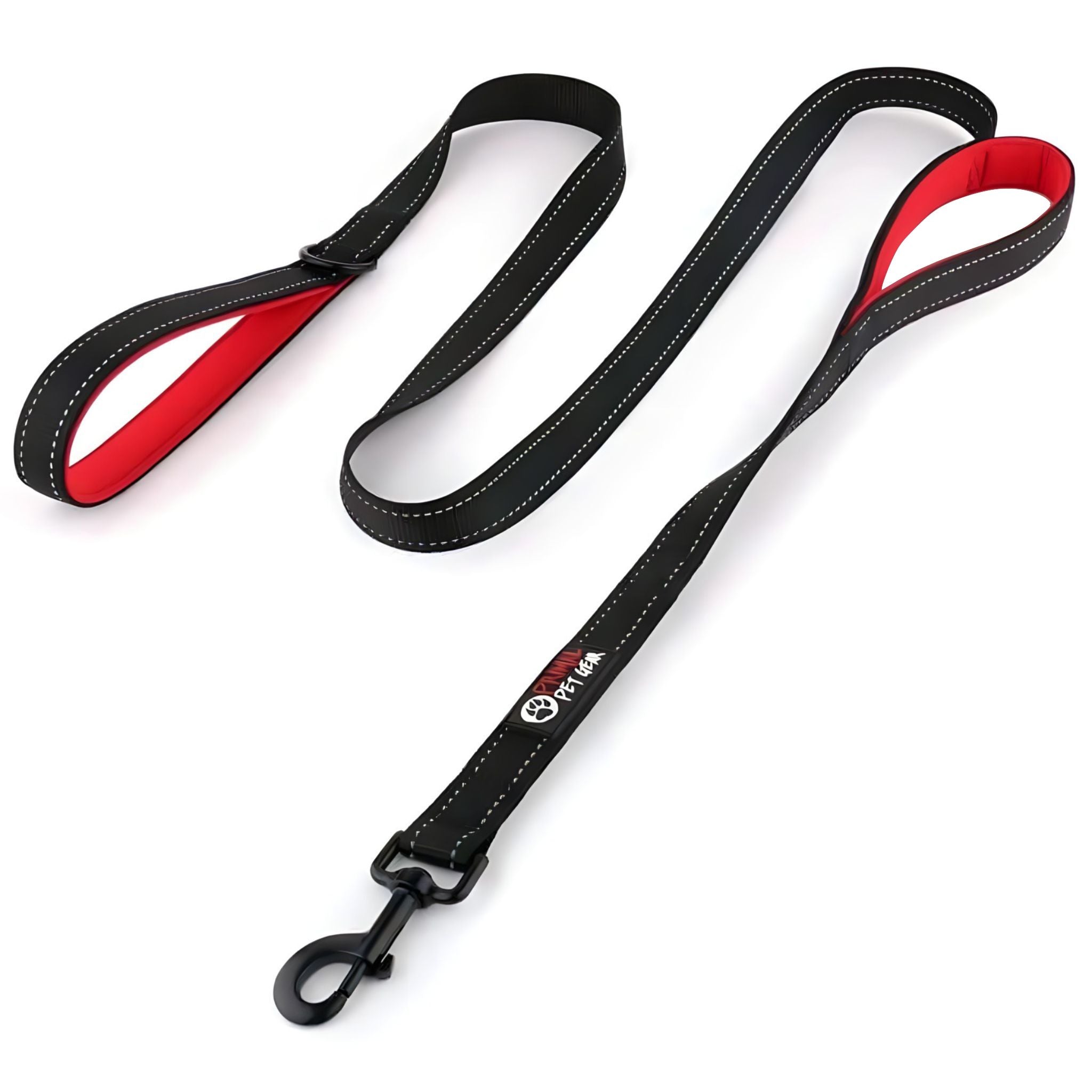 Double Handle Dog Leash - 6FT (1.8m) - Walk, Train and Protect your Pe ...
