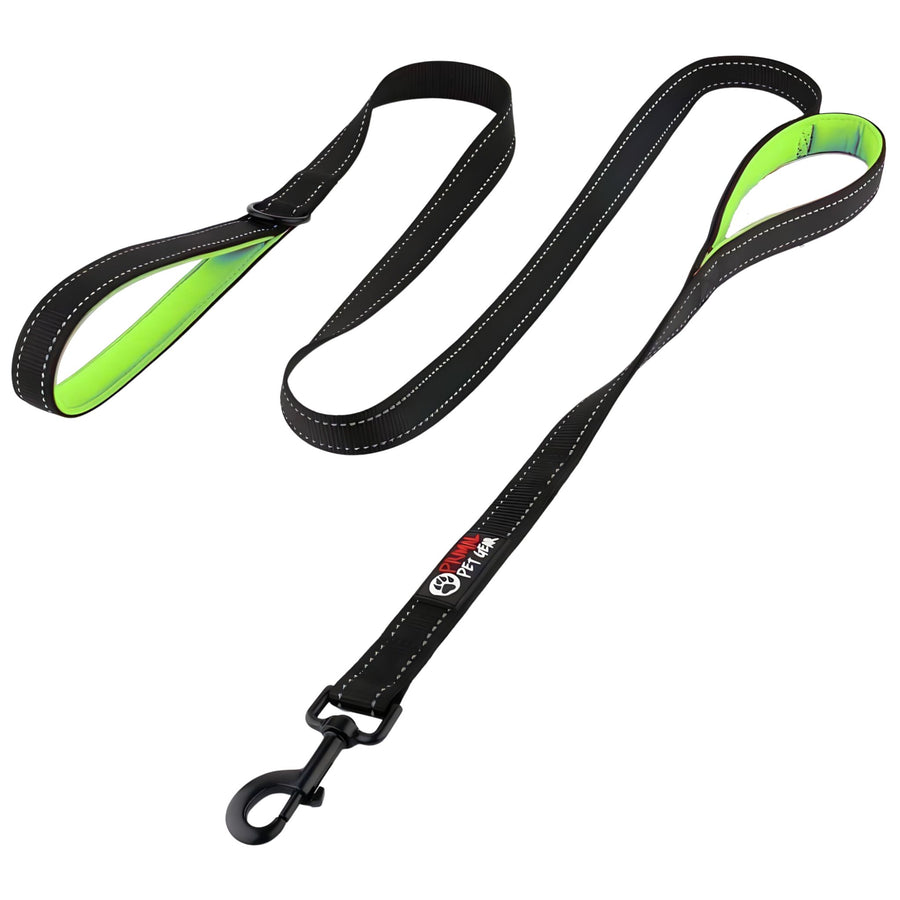 Double Handle Dog Leash - 6FT (1.8m) - Walk, Train and Protect your Pe ...