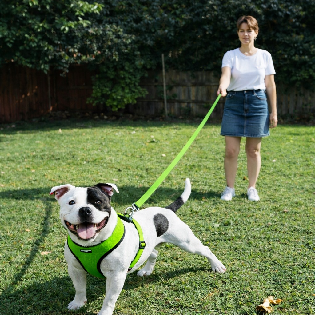 Double Handle Dog Leash - 6FT (1.8m) - Walk, Train and Protect your Pet in Traffic