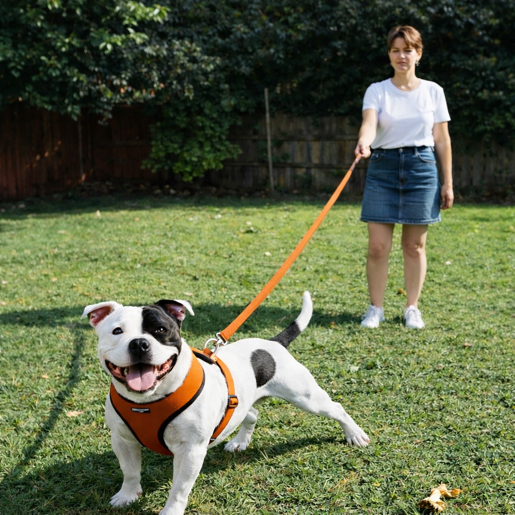 Double Handle Dog Leash - 6FT (1.8m) - Walk, Train and Protect your Pet in Traffic