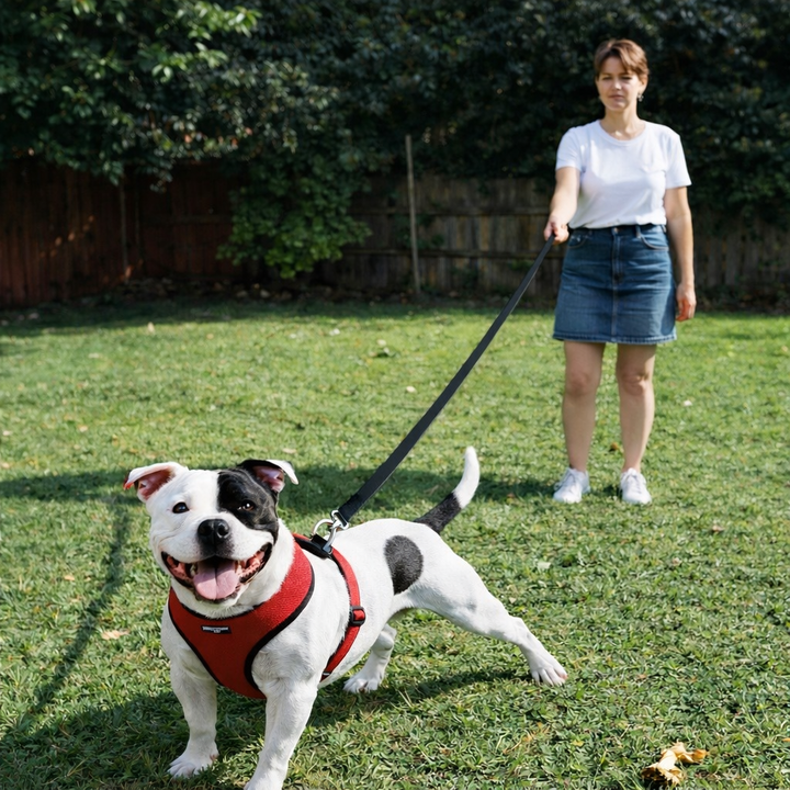 Double Handle Dog Leash - 6FT (1.8m) - Walk, Train and Protect your Pet in Traffic
