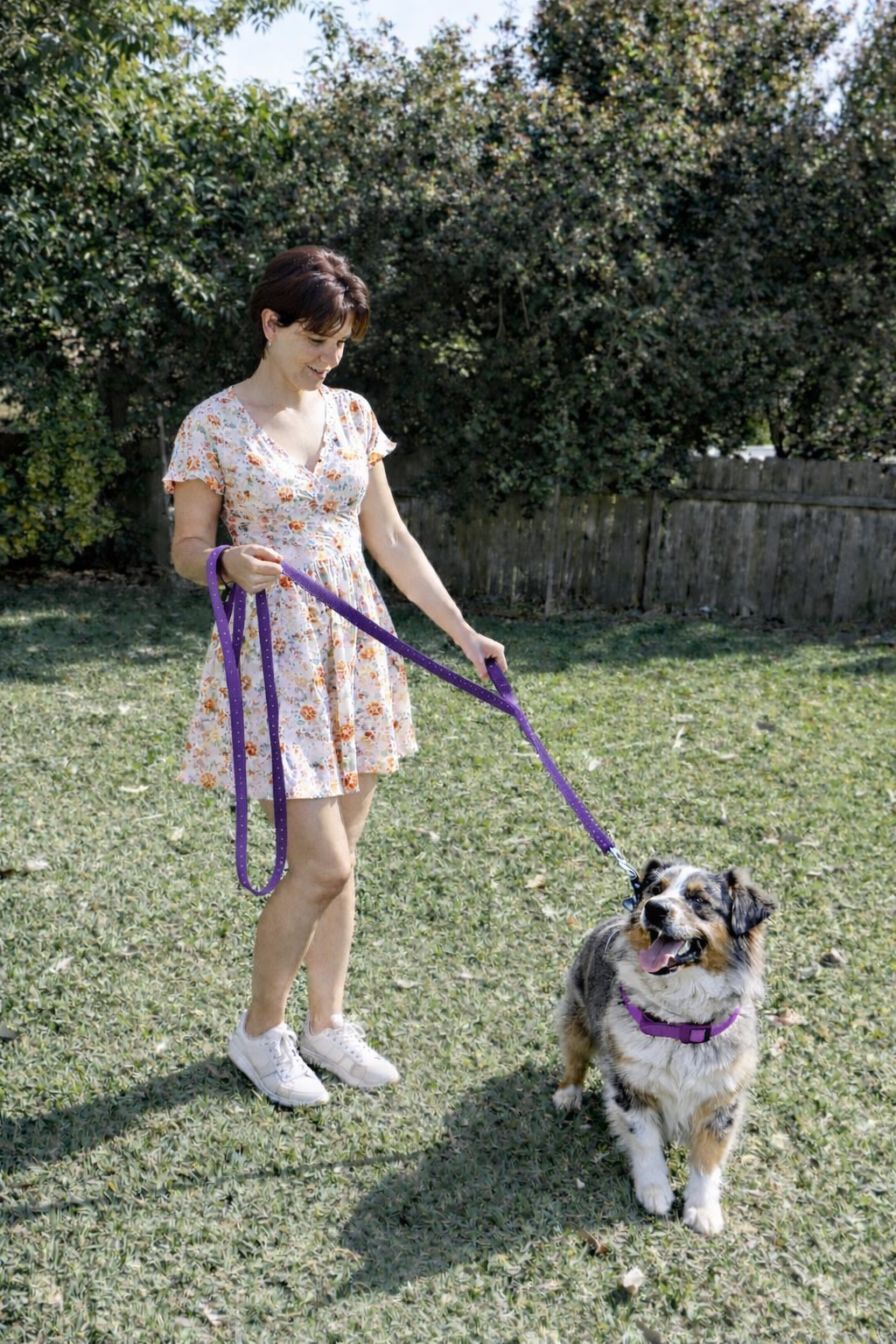 Double Handle Dog Leash - 6FT (1.8m) - Walk, Train and Protect your Pet in Traffic