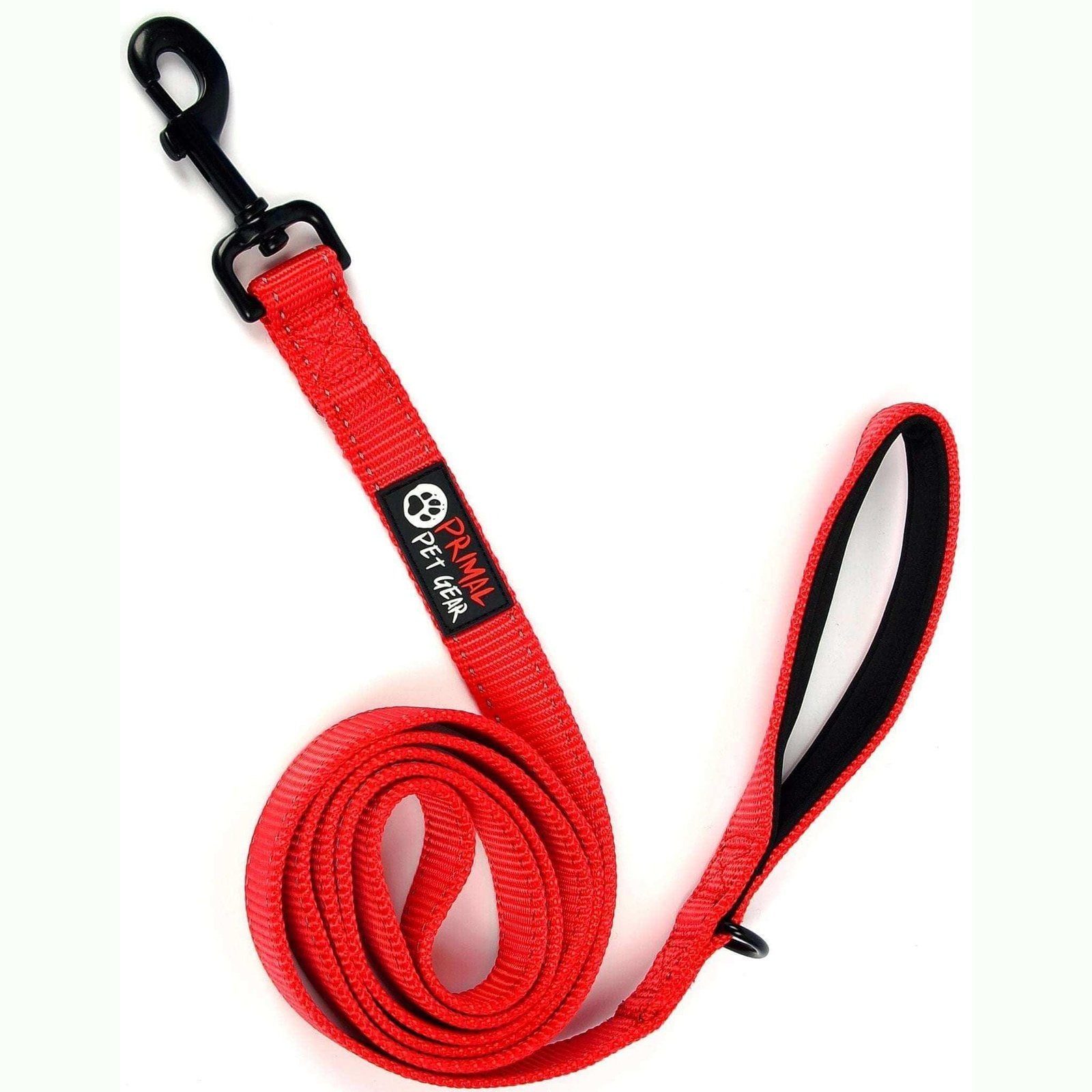 Dog Leash Extra Heavy Duty Thick 2.8mm Nylon 1.8m Long Primal Pet Gear